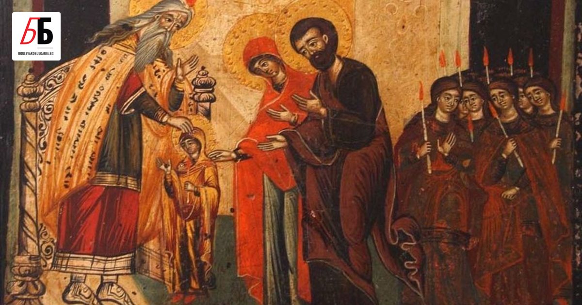 На 21 ноември православните християни честват Въведение Богородично - деня,