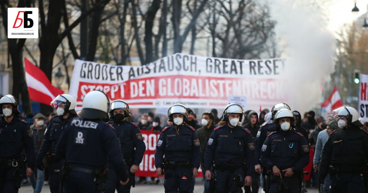 Локдауните в Европа се завръщат: Австрия се затваря за 10 дни на фона на масови протести