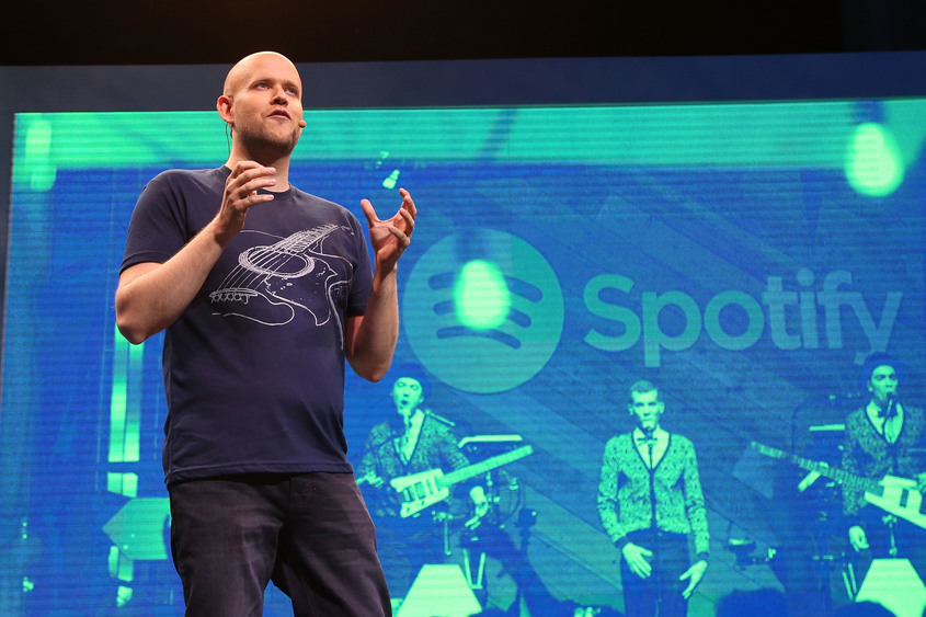 Изпълнителният директор на Spotify Даниел Ек - Залата на славата Forbes
