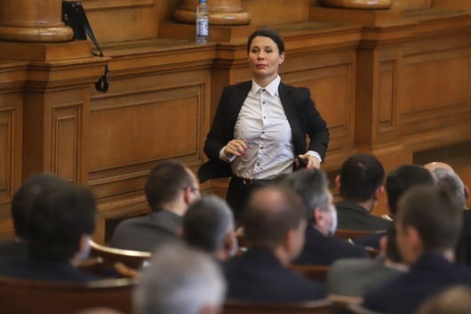 Депутатът от ПП ДБ Елисавета Белобрадова разкритикува действията на МВР
