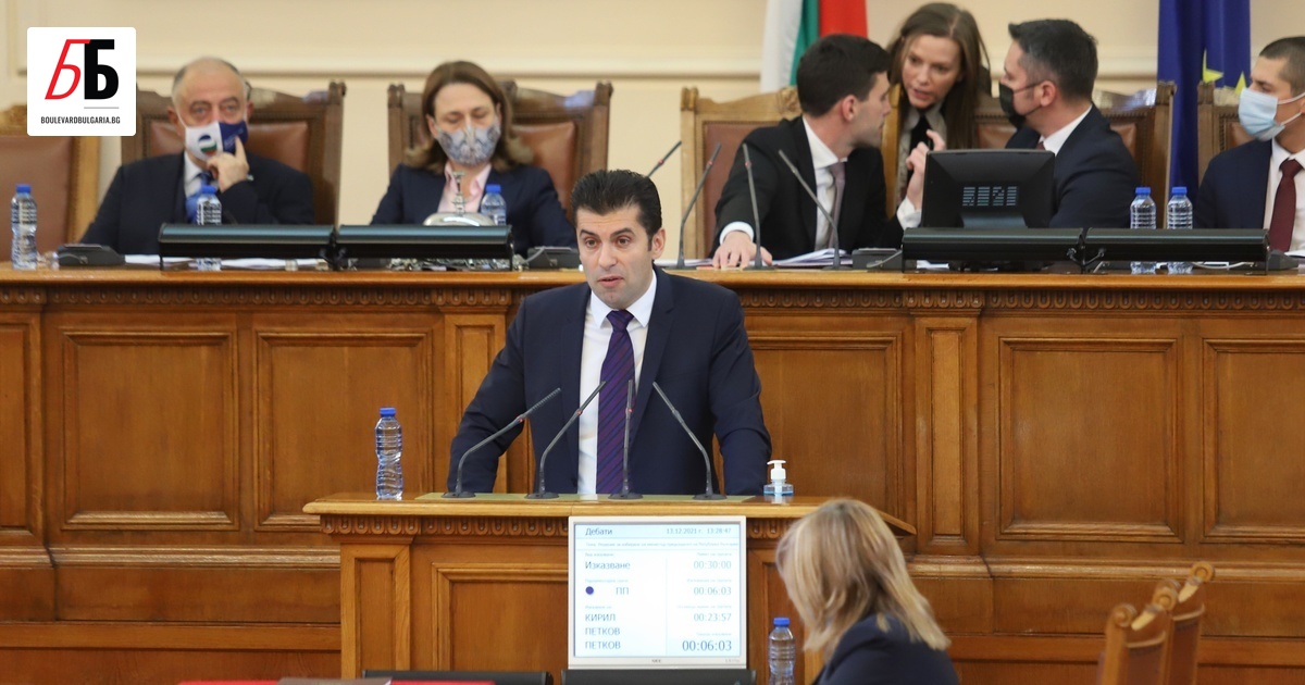 Премиерът Кирил Петков обяви, че България ще може да получава