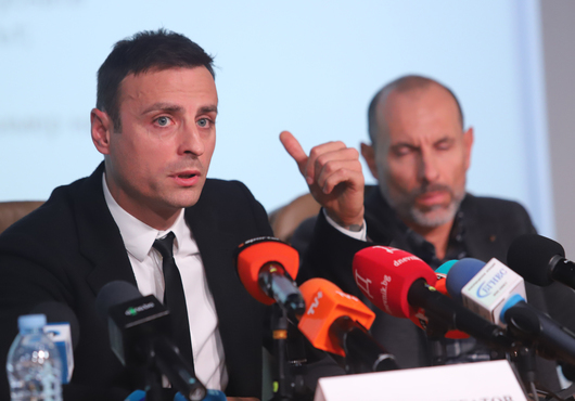 Кандидатът за поста президент на Българския футболен съюз Димитър Бербатов