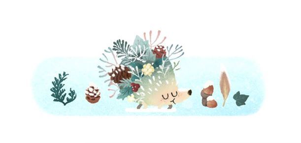 Google Doodle откри зимния сезон на 2021-а