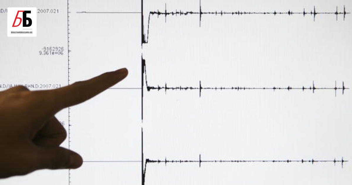 Земетресение с магнитуд 5,3 по скалата на Рихтер е регистрирано