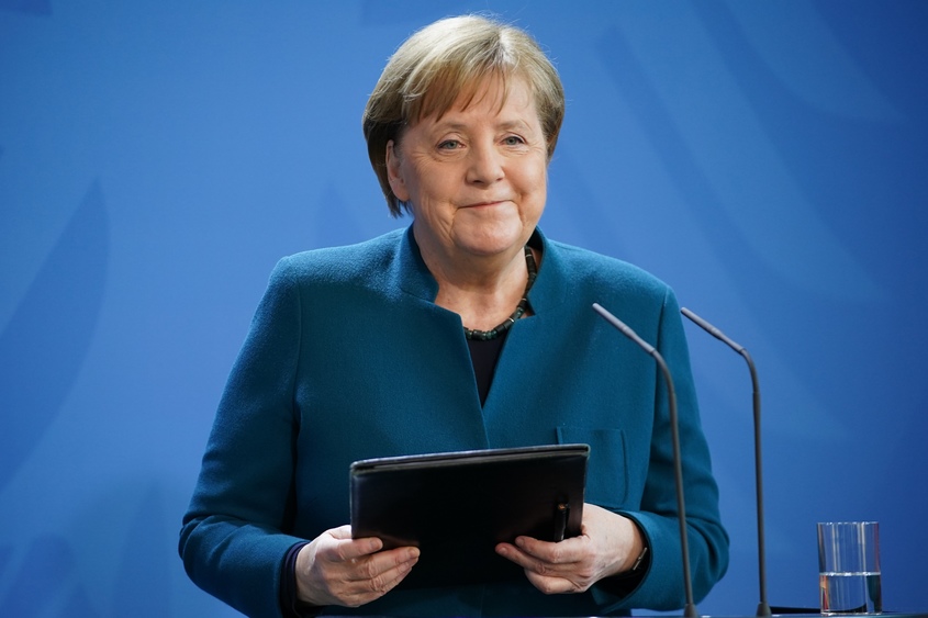 Вторият тест на Меркел за Covid-19 е отрицателен