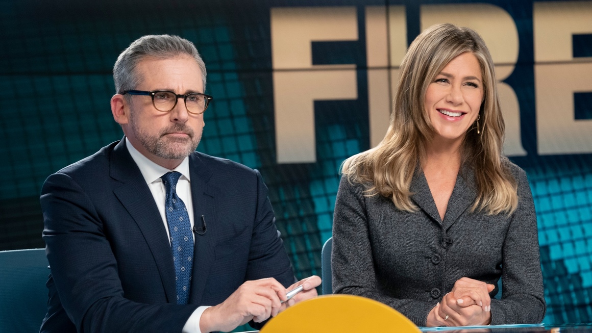 The Morning Show/Apple TV+
<br><br>
Сериалът е създаден по книгата на журналиста Брайън Стелтър. Както подсказва и името, историята се върти около атмосферата в най-гледания американски сутрешен блок.
<br><br>
Темата е #metoo и въпреки че вече е малко поизтъркана сериалът е доста увлекателен.
<br><br>
Дженифър Анистън и Рийз Уидърспун са в главните роли. Анистън е водеща на американско сутрешно предаване– „любимката на Америка” Алекс. Алекс трябва да застане пред публиката и да им обяви, че нейният дългогодишен колега и партньор в предаването Мич Кеслър (Стив Карел) е уволнен, заради обвинения в неправомерно сексуално поведение. Загатнато е обаче, че обвиненията може да не са напълно верни, или поне да не се възприемат като верни от публиката.
<br><br>
Междувременно продуцентите на предаването, опитвайки се да контролират щетите, наемат Брадли Джаксън (Рийз Уидърспуун) – журналистка-идеалистка , която ще трябва да се научи да работи с героинята на Анистън без да бъде изядена.