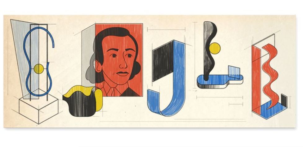 Google Doodle чества Катаржина Кобро: пионер в многоизмерната абстрактна скулптура 