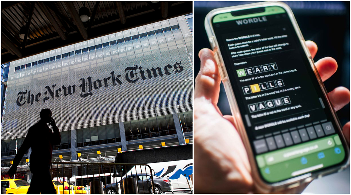 Хитовата игра Wordle е купена от New York Times за над 1 млн. долара