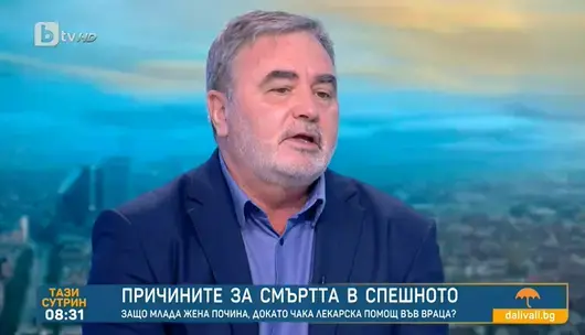 Ангел Кунчев за починалата жена във Враца: "Ако трябва, наруши закона, но опитай да спасиш живот"