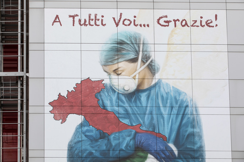 Черната вълна в Италия не спира. 969 починали от Covid-19 за един ден