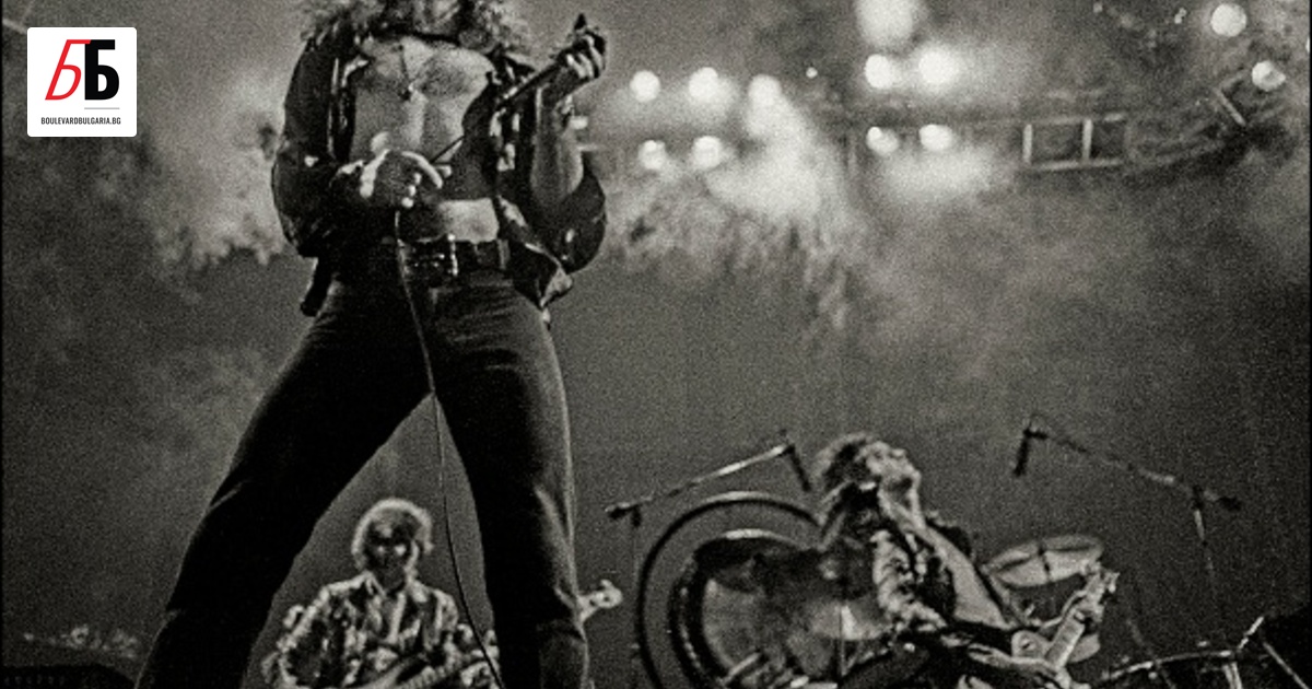 Робърт Плант - олицетворението на думата фронтмен. Вокалистът на легендарните