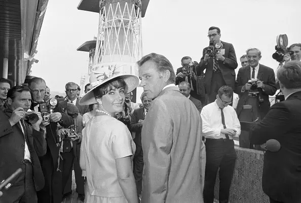 Ричърт Бъртън и Елизабет Тейлър