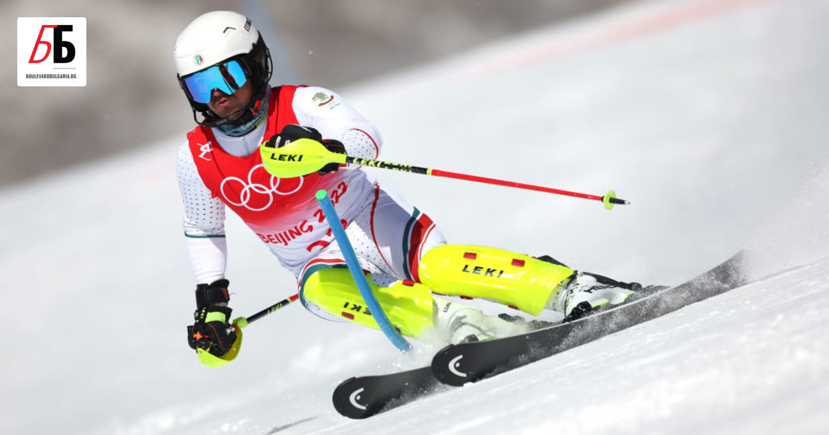 Най-добрият български състезател по ски алпийски дисциплини Алберт Попов записа най-големия