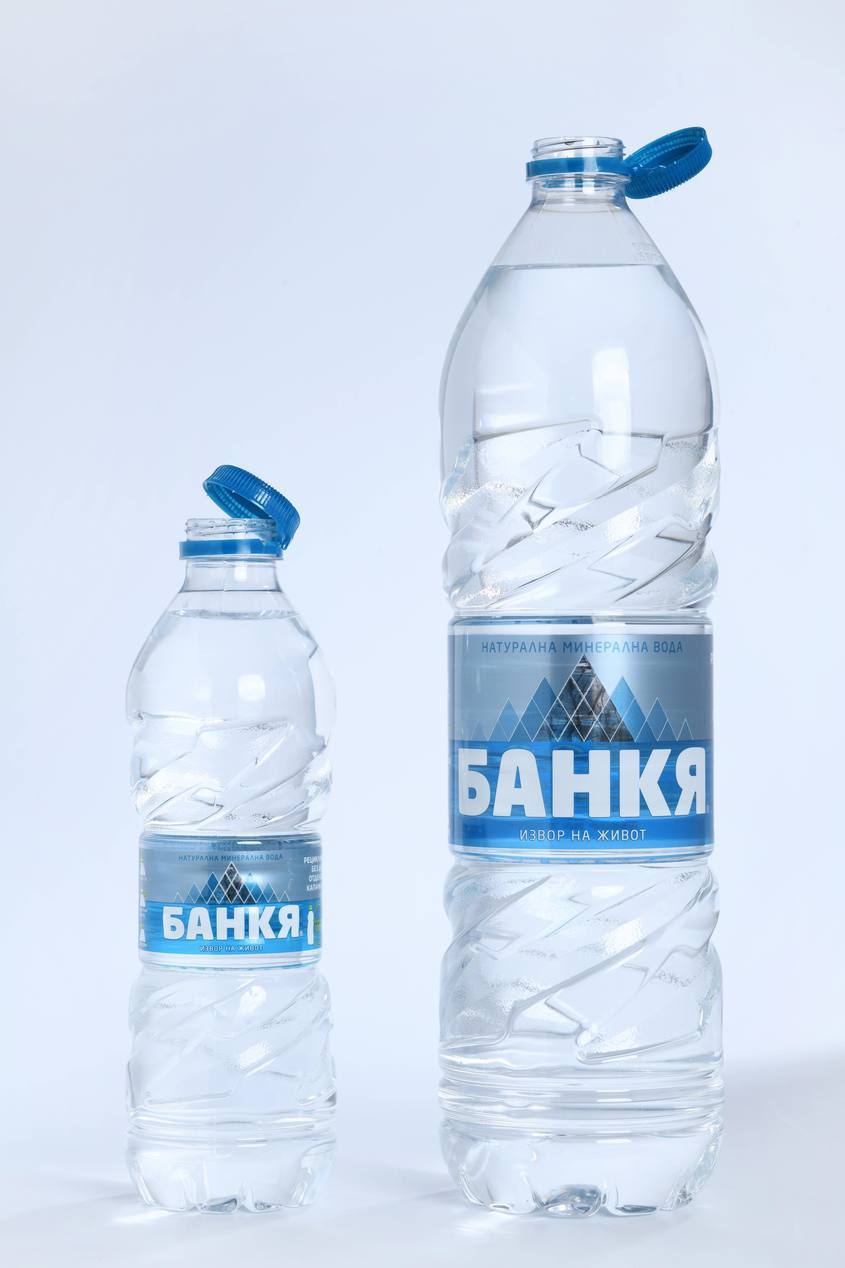 Не отделяйте капачката от бутилката: минерална вода ,,Банкя" с екоиновация - нова капачка банкя