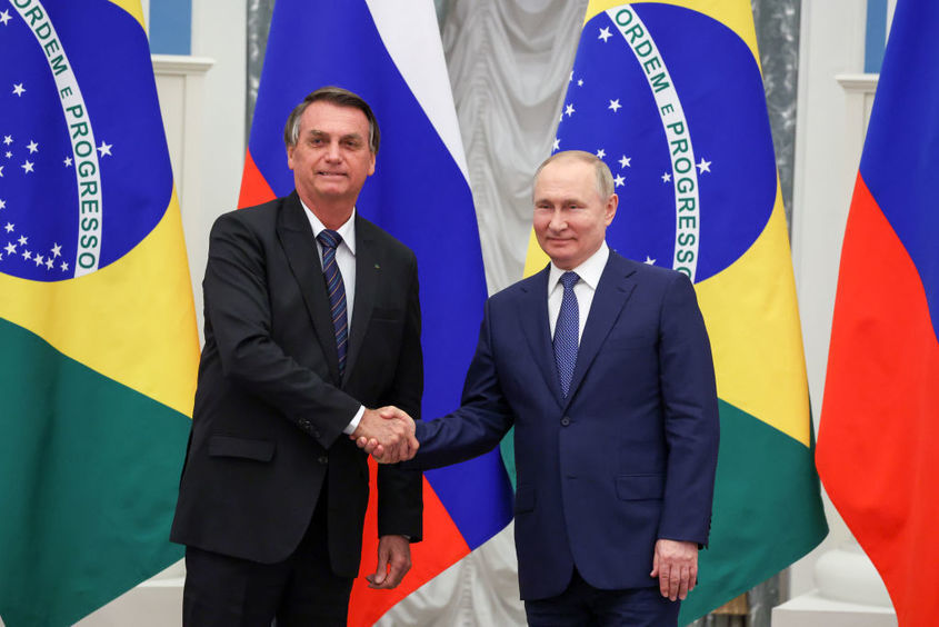 Бразилският президент Болсонаро отказа да осъди Путин и осмя Зеленски