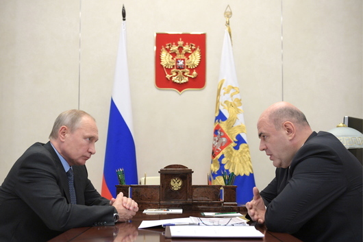 Премиерът на Русия Михаил Мишустин обяви че ще въведе временни