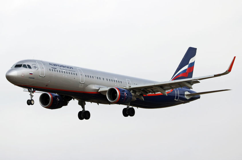 "Аерофлот" спира всички полети извън Русия от 8 март
