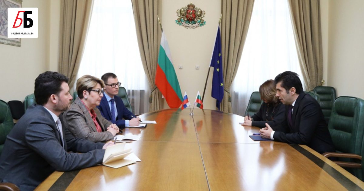 Руският посланик Елеонора Митрофанова е провел среща с премиера Кирил Петков,