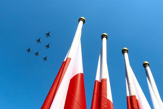 Полша засече предполагаем балон за наблюдение във въздушното си пространство