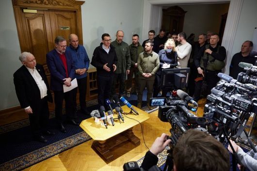 Тримата премиери при Зеленски: "Ако загуби Украйна, Европа ще е жалка версия на предишното си аз"