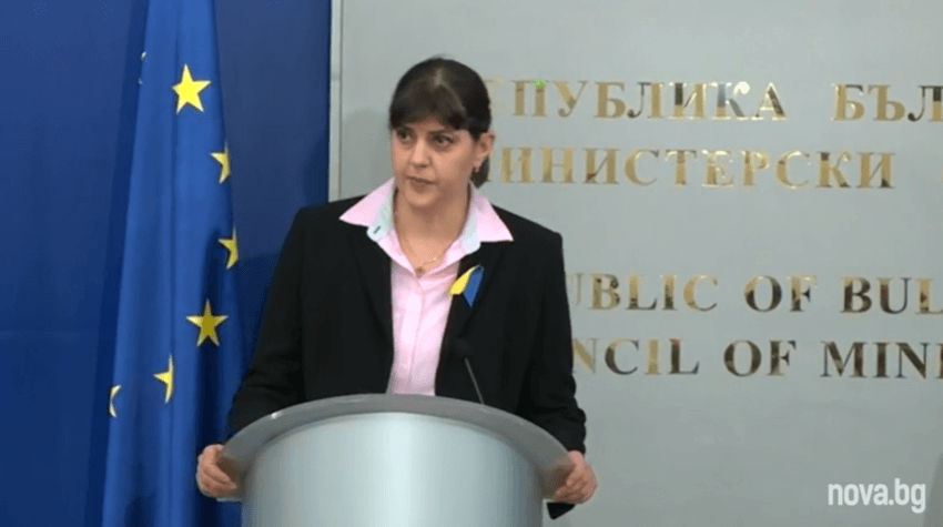 Лаура Кьовеши: Европейската прокуратура работи по над 120 сигнала от България
