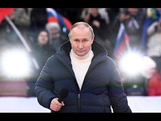 Владимир Путин се появи на стадион Лужники в Москва по повод