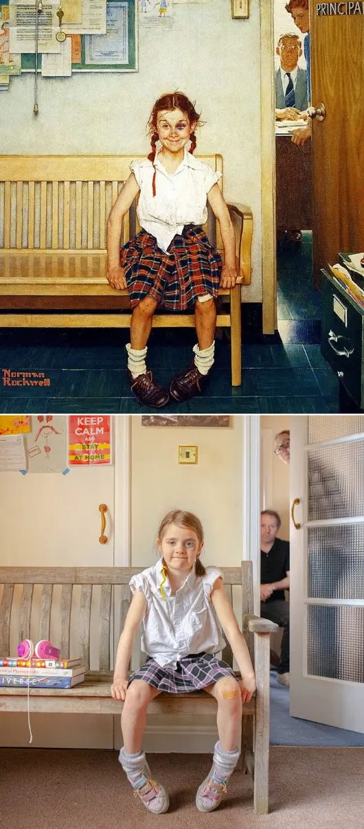 Изкуство с подръчни средства: "картини" от дома