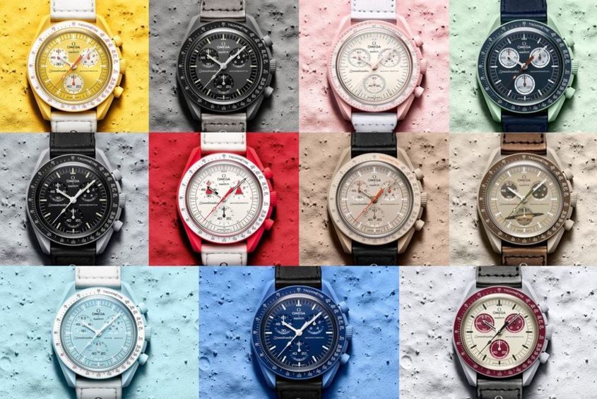 Swatch и Omega часовници 