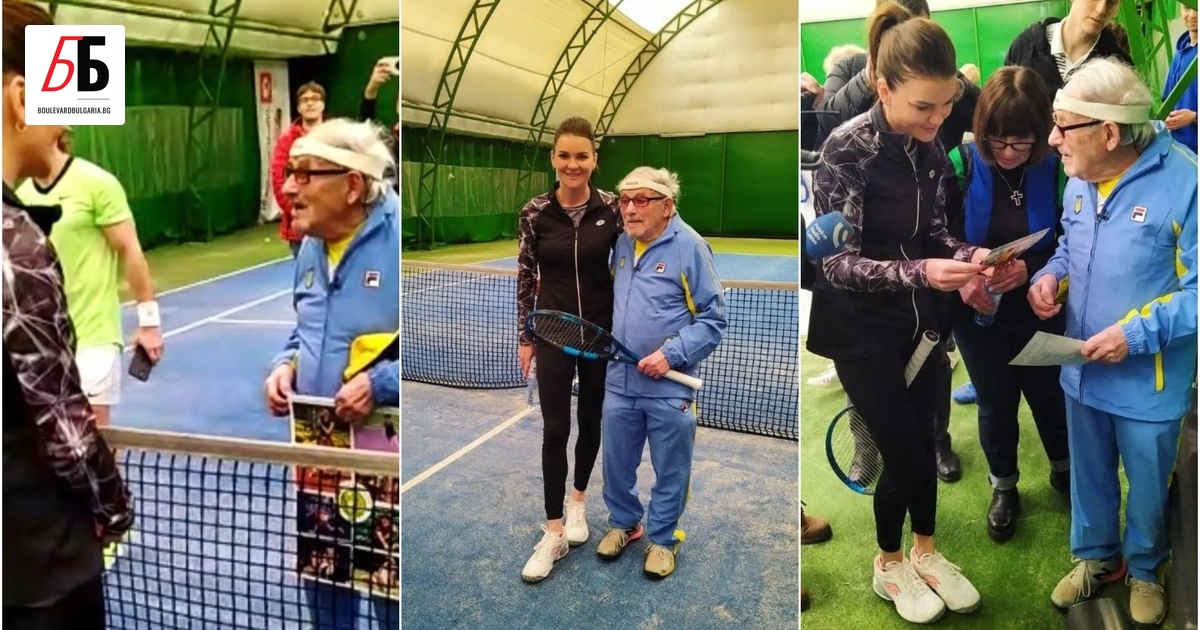 98-годишният Леонид Станиславаски първоначално не желае да напусне Украйна дори