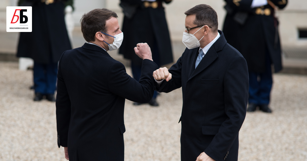 Два дни преди президентските избори във Франция, Еманюел Макрон се