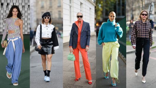 Карета, костюми, къси поли, цветни камъни: модните тенденции на пролет-лято 2022
