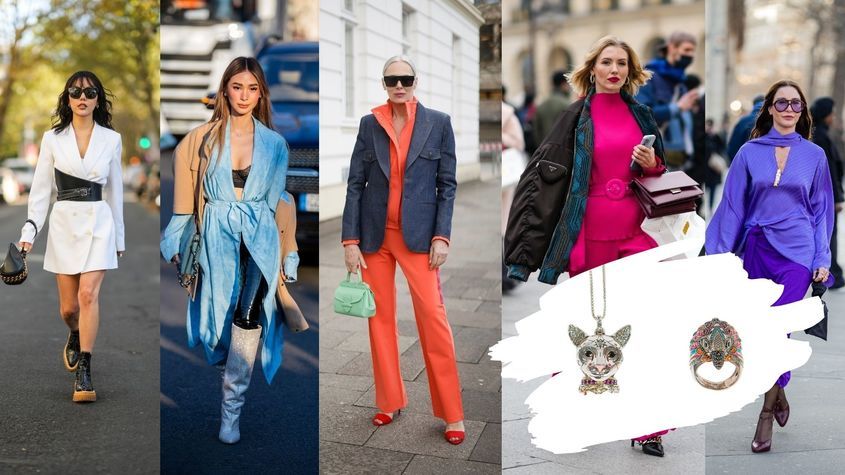 модните тенденции на пролет-лято 2022 - едноцветни костюми