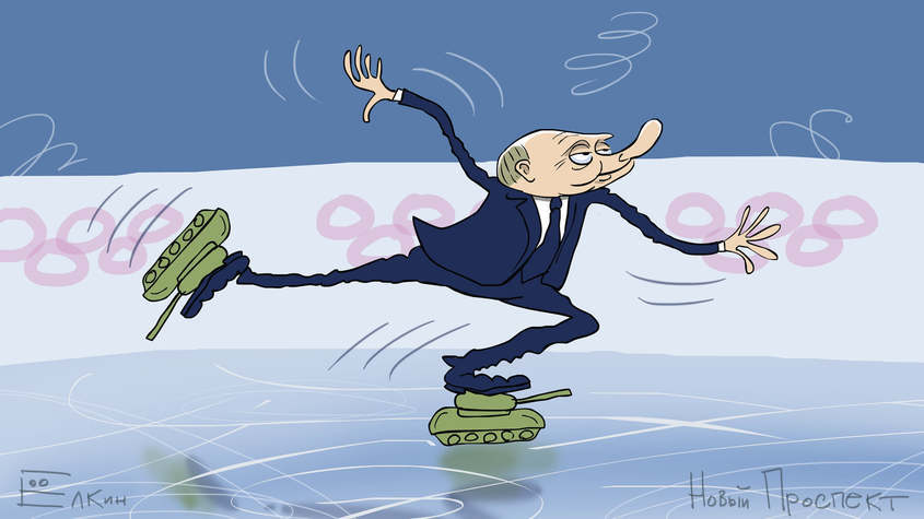Руски карикатурист и критик на Путин избяга в България