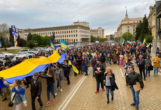 "Оръжие за Украйна": София отново излезе на шествие 