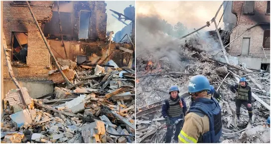 Русия бомбардира училище в Луганска област, има десетки жертви