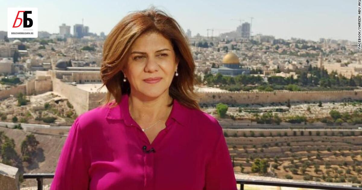 51-годишната журналистка Ширин Абу Аклех е загинала при престрелка в