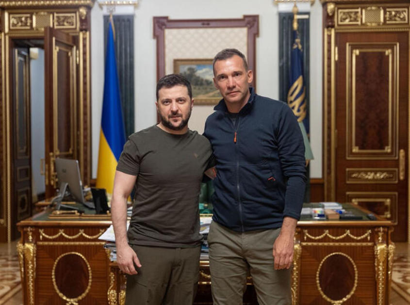 Шевченко е първият посланик на благотворителната платформа за Украйна