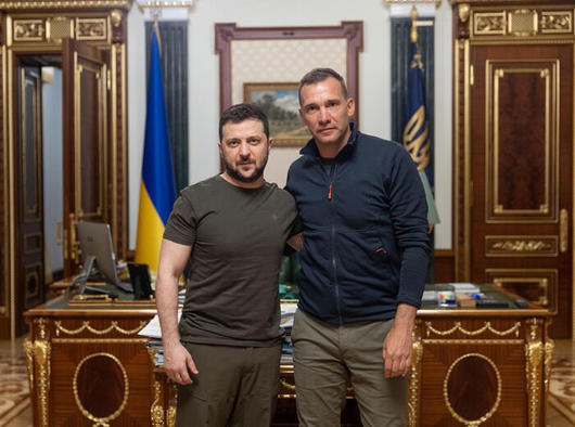 Бившата украинска футболна звезда Андрий Шевченко е първият посланик на