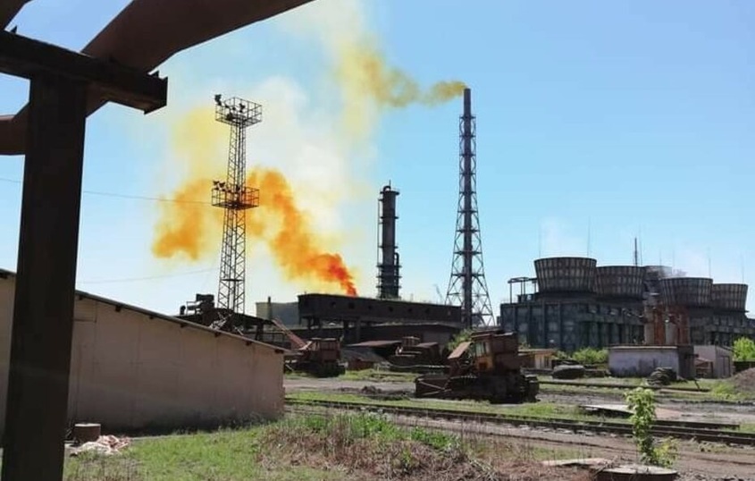 Авария в завода "Неохим" доведе до временно изпускане на азотни окиси
