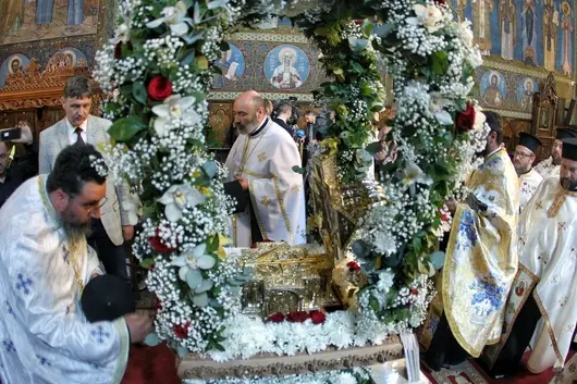 Опашки пред храма "Света Неделя" заради мощите на св. св. Кирил и Методий