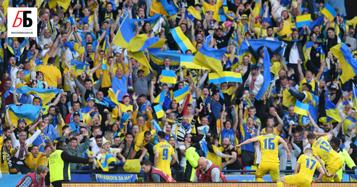 Обичайно мрачното шотландско лято в неделя отстъпи място на синьо