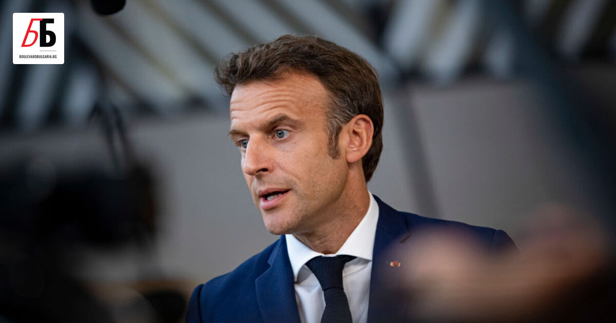 Френският президент Еманюел Макрон е провел среща с българския си