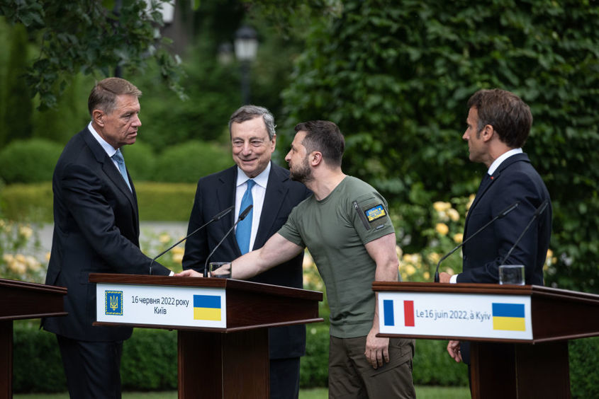 Евролидери подкрепиха кандидатурата на Украйна за членство в ЕС