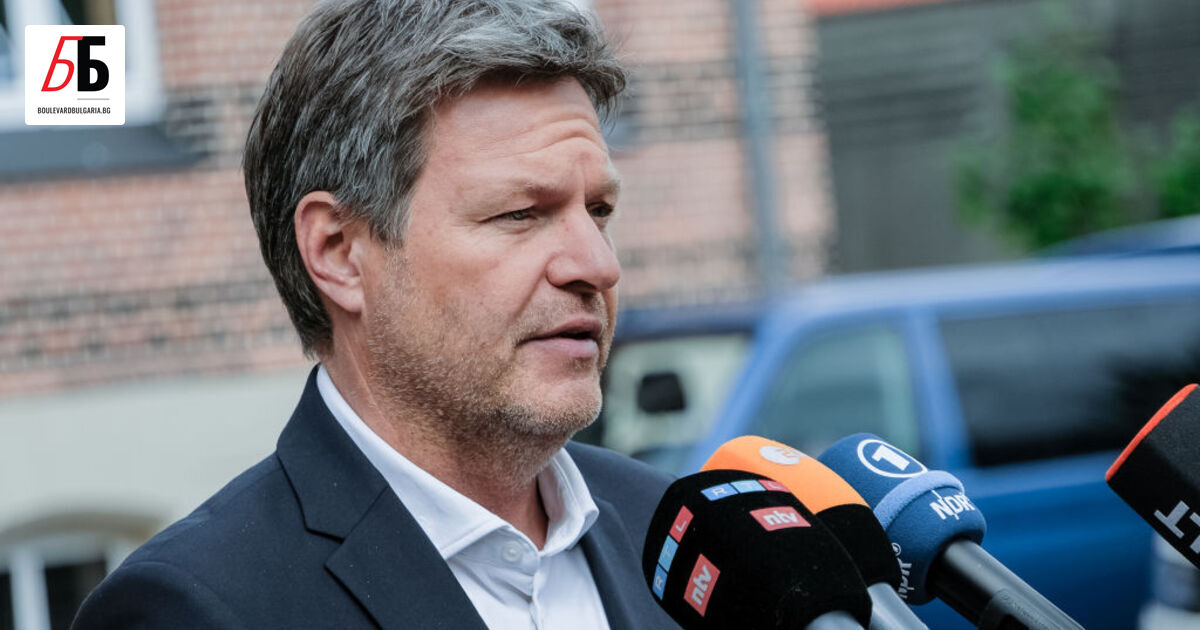 Министърът на икономиката на Германия Роберт Хабек, който е и