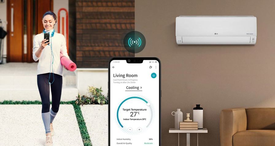 Новите LG климатици - с революционна технология за чист въздух и енергийна ефективност - LG ThinQ мобилно приложение