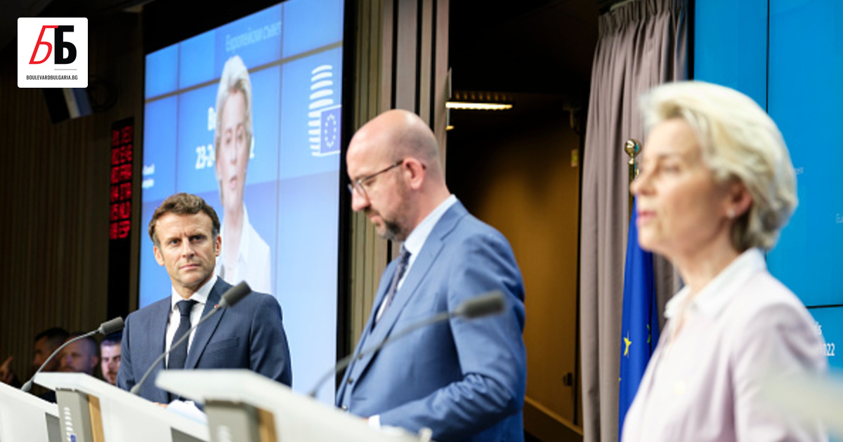 Лидерите на Европейския съюз приеха Украйна и Молдова като кандидати