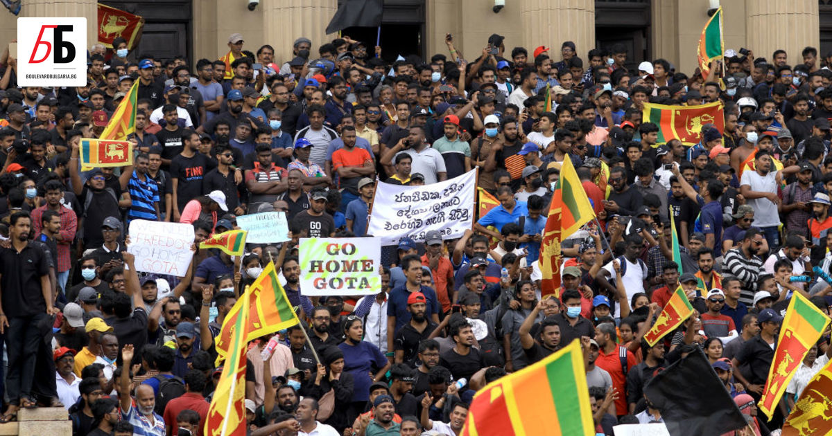 22-милионна Шри Ланка търпи най-тежката си финансова криза от десетилетия,