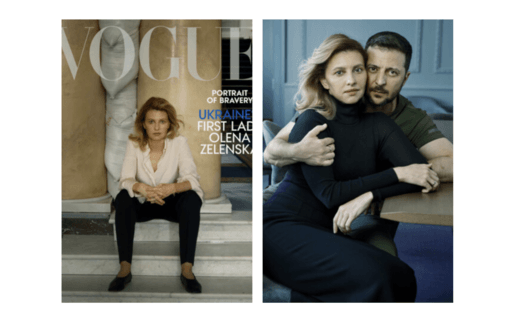 Олена Зеленска пред Vogue: В епицентъра на трагедията  