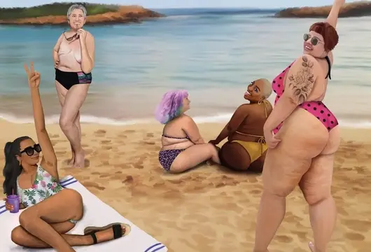 Plus-size модел обвини властите в Испания заради кражба на нейна снимка