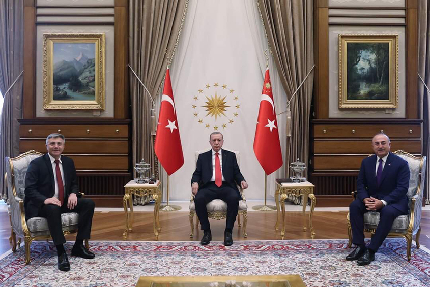 Карадайъ поведе ДПС към избори - на среща с Ердоган в Анкара